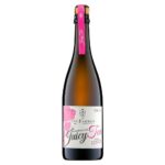 Wino musujące bezalkoholowe Sparkling Juicy Tea 0% Róża-Darjeeling-Rabarbar Bio 750ml Van Nahmen