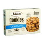 Kruche ciastka z mleczną czekoladą Cioko Latte 200 g Falcone
