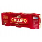 Tuńczyk żółtopłetwy w oliwie z oliwek w puszce 3 x 70 g Callipo