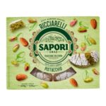 Ciasteczka z pasty migdałowej o smaku pistacjowym Ricciarelli 200g Sapori