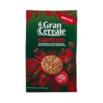 Chrupiące ciasteczka Caffè z kawą 100% Arabica i ciemną czekoladą 280g Gran Cereale
