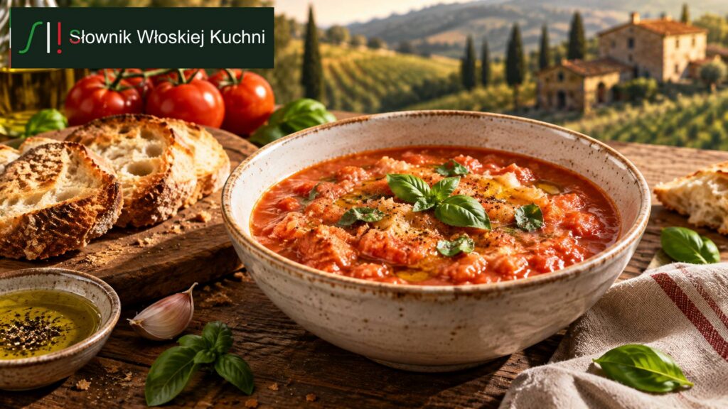 Pappa al pomodoro – toskańska zupa z pomidorów i chleba