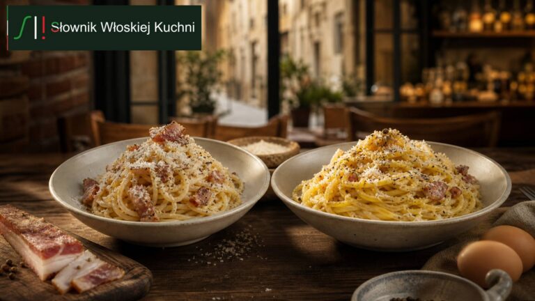 Co to jest pasta alla gricia i czym różni się od carbonary?