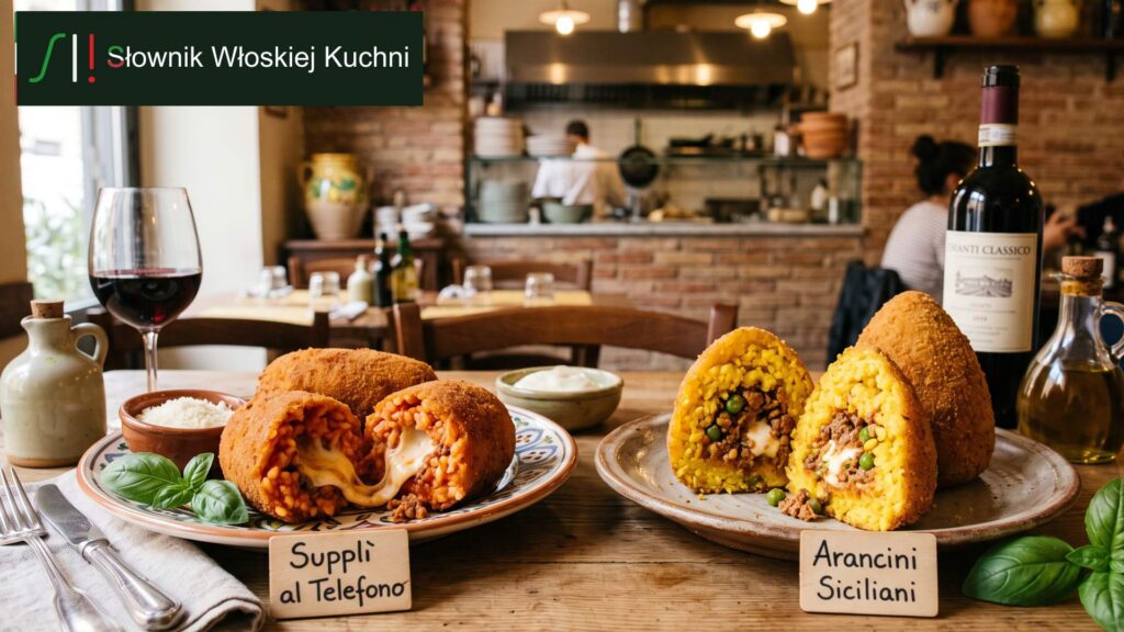 Supplì – co to jest i czym różni się od sycylijskich arancini?