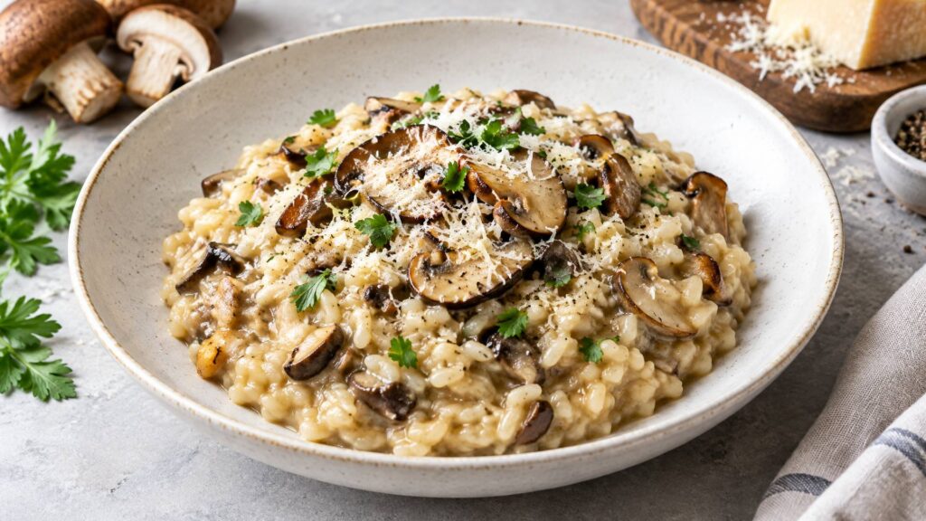 risotto ai funghi