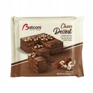 Balconi Choco Dessert – czekoladowe ciasto biszkoptowe 400 g