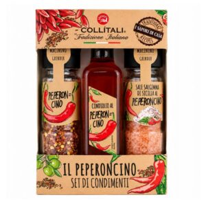 Collitali Il Peperoncino – zestaw chili 100 ml + 103 g