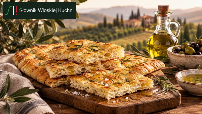 Schiacciata – toskański płaski chleb z oliwą
